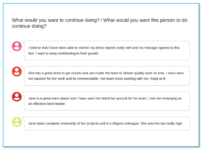 Mettl 360 View | 360 Degree Appraisals & Feedback Report Sample